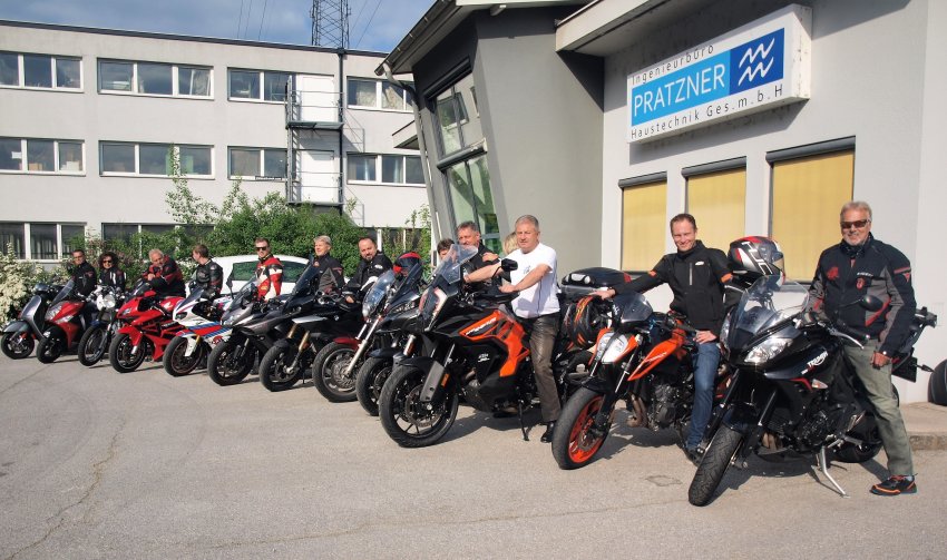 Jubiläumsfest anlässlich 45 Jahre Motorradclub Jenbach