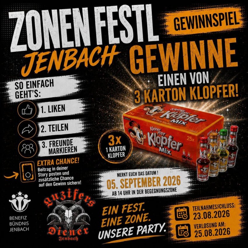Zonenfestl in der Begegnungszone